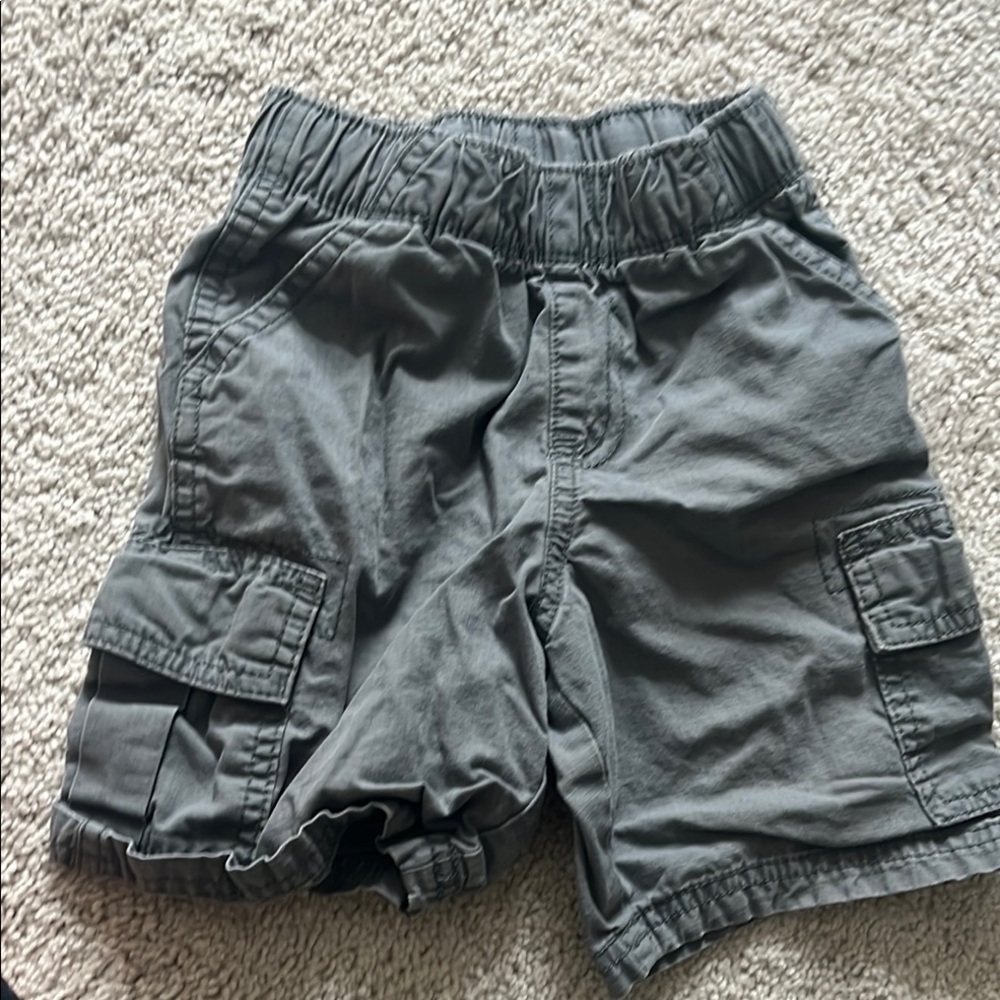 The Children's Place Charcoal Cargo Shorts